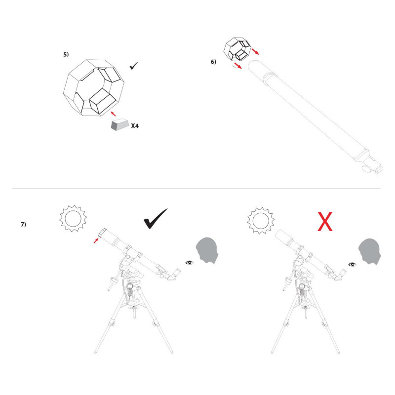Explore Scientific Sun Catcher Solar Filter