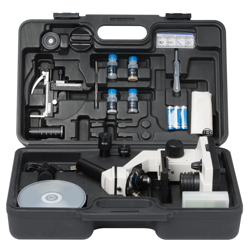 Bresser Biolux NV Mikroskop 20x-1280x m/HD kamera.
