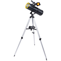Bresser Solarix 114/500mm stjernekikkert M/Solfilter & Smartphone-adapter.