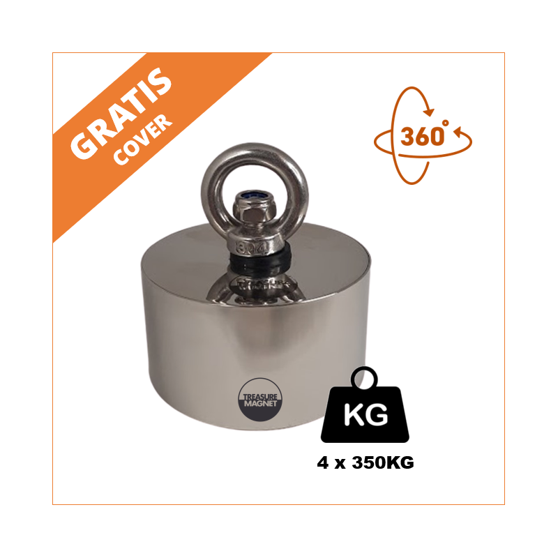 THUNDERSTRUCK - 360° Fiskemagnet - 1400KG