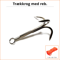 Trækkrog til magnetfiskeri