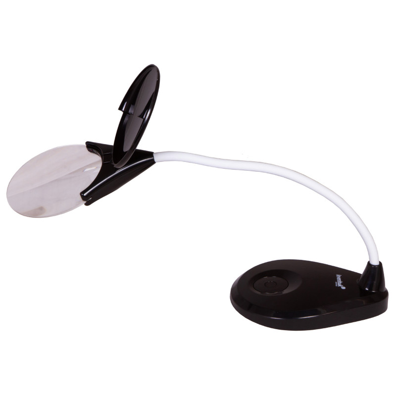 Geologisk Udstyr | Indslagslup 2x / 3x Zoom m. LED - LEVENHUK