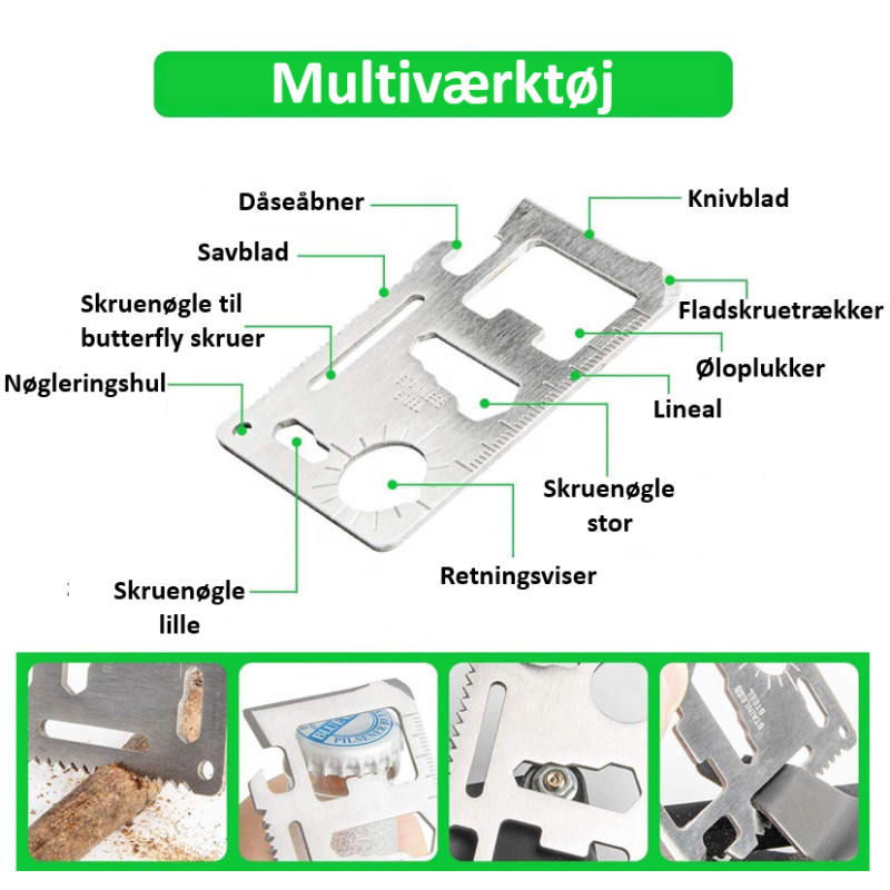 Survival kit - Treasurehunter.dk