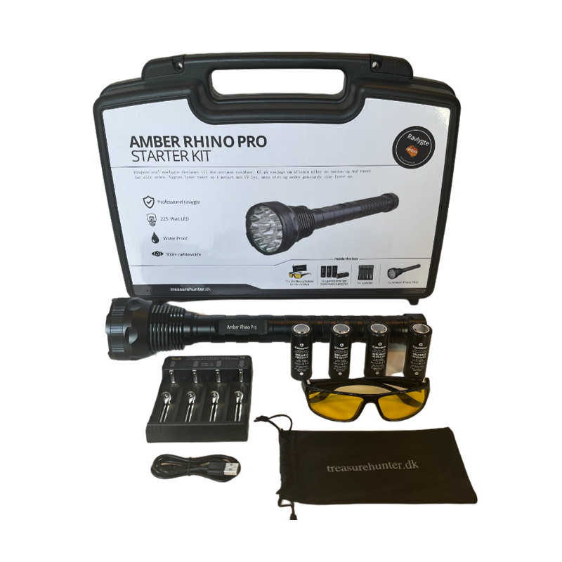 Bedste Ravlygte | DKs kraftigste ravlygte| Amber Rhino Pro 225W