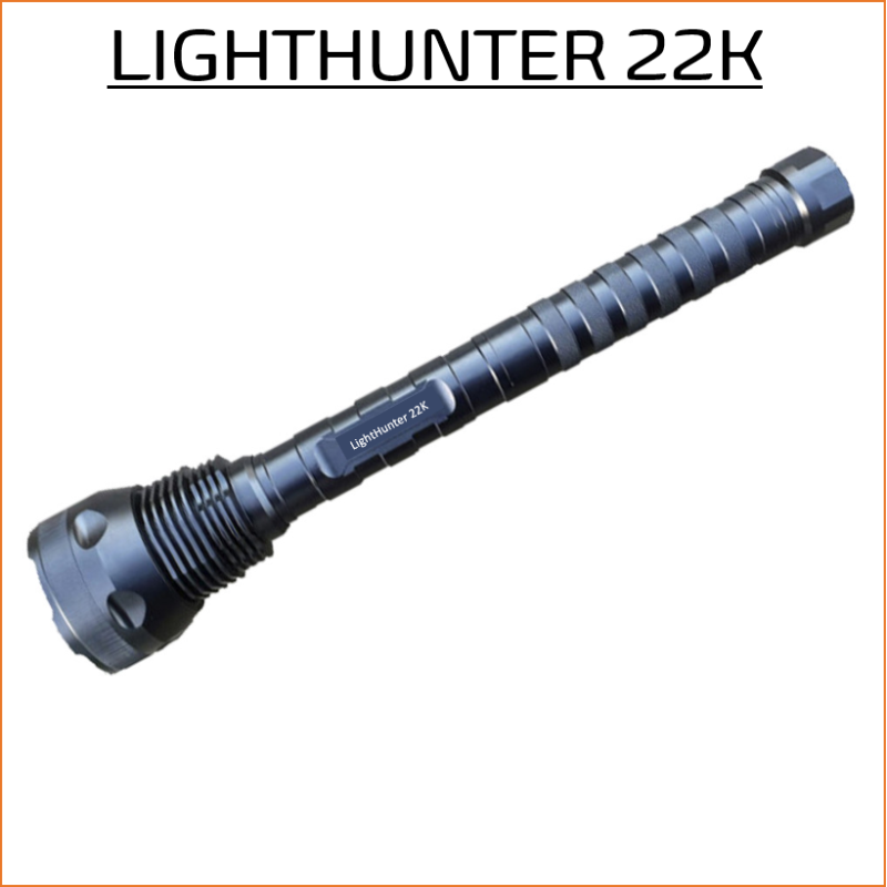 Lommelygte | LightHunter 22000 LUMEN| Dykkerlygte