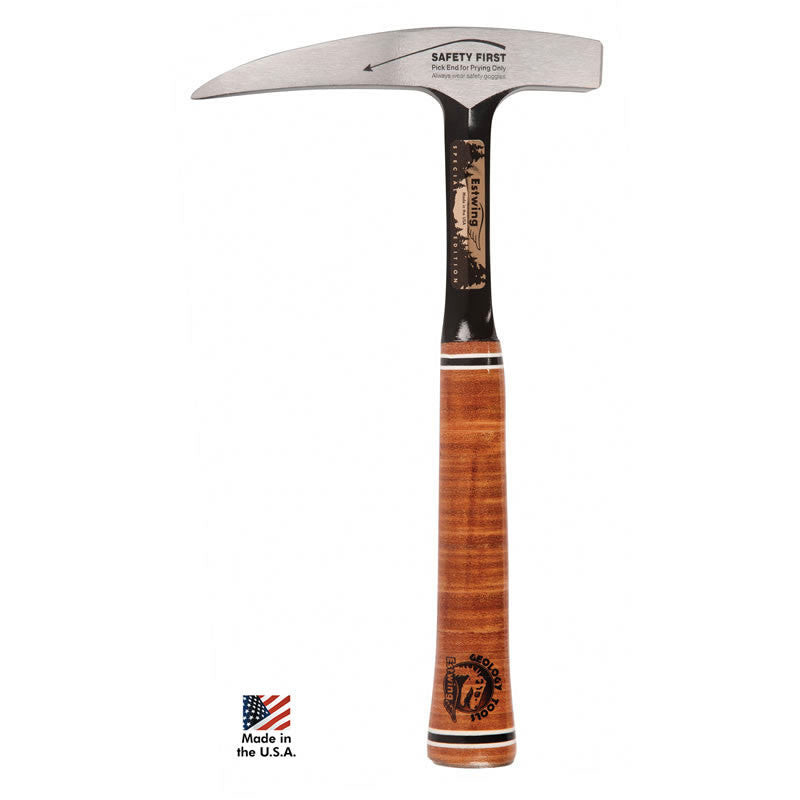ESTWING | geolog Hammer m. læder skaft, SPECIAL EDITION.