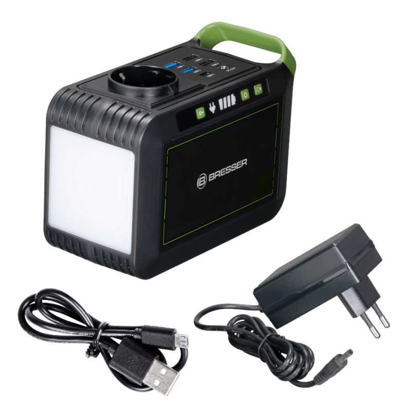 BRESSER - Transportabel Power station 89Wh.