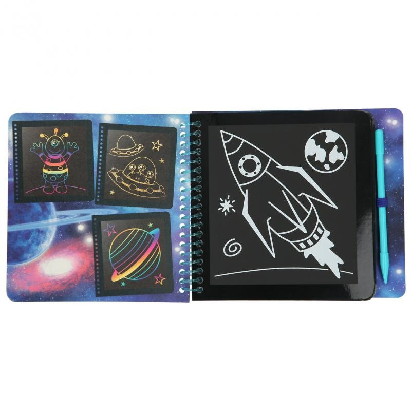 Opgavebog | SPACE Mini Magic Scratch