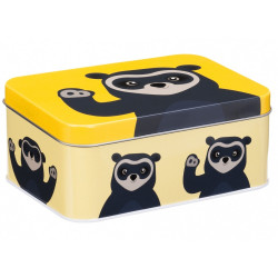 Blafre aflang tin boks - Treasurehunter.dk