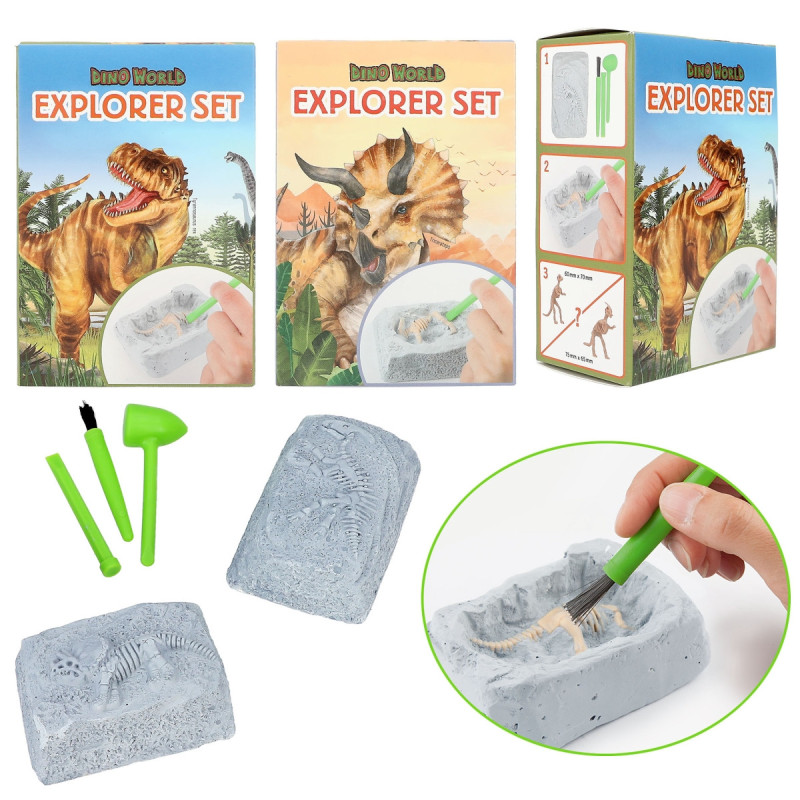 Dinosaur Æg - Udgravningssæt - Stor