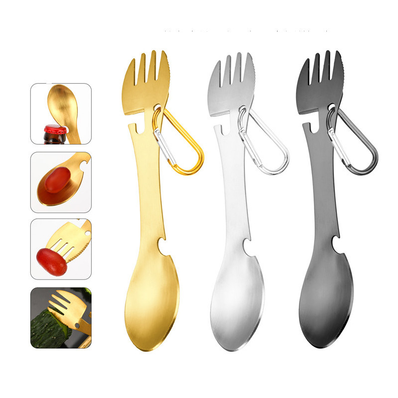 Globuz - Spork m/karabinhage - Treasurehunter.dk