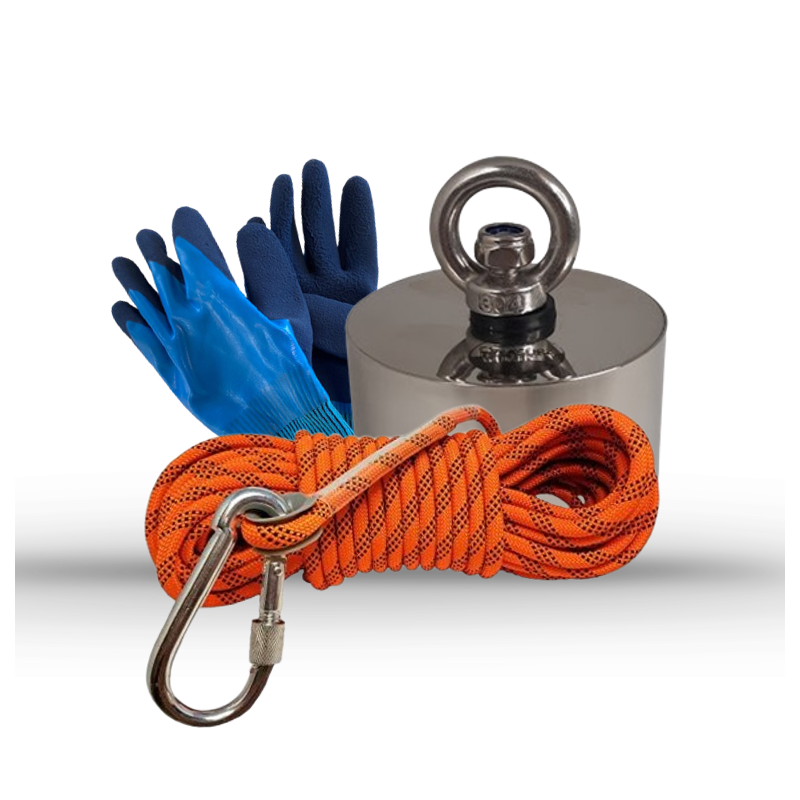 Fiskemagnet | Magnetfiskeri | 360 graders fiskemagnet - 600KG fiskemagnet