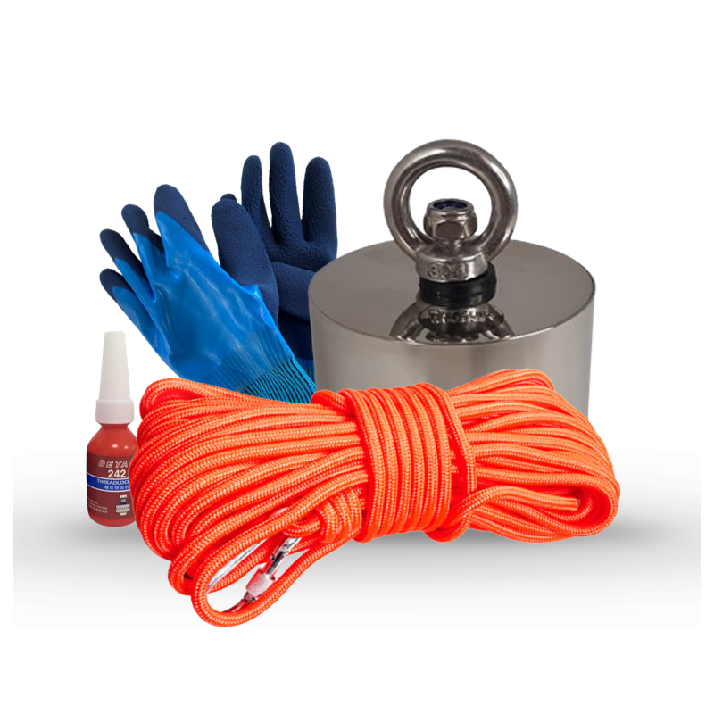 Fiskemagnet | Magnetfiskeri | 360 graders fiskemagnet - 400KG fiskemagnet