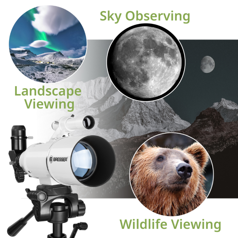 CLASSIC 70/350 REFRACTOR TELESCOPE | BRESSER | Teleskop