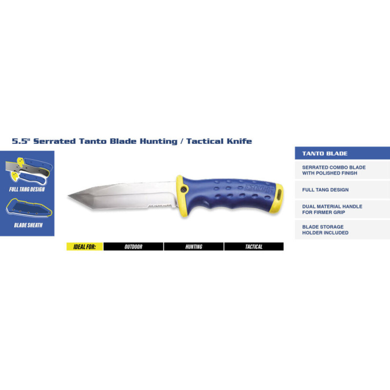 ESTWING | Taktisk Kniv m/ takket tanto blad