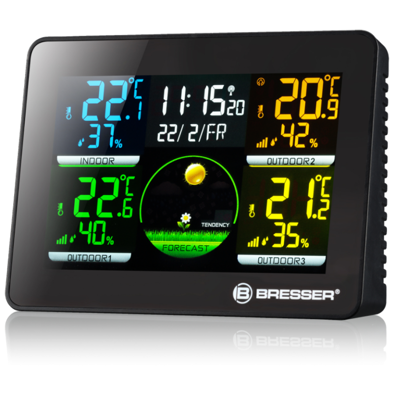 BRESSER Quadro NLX Vejrstation - Treasurehunter.dk