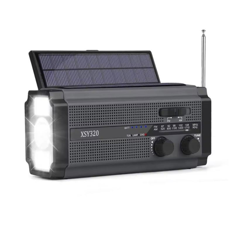 Globuz - Nødradio m/ Powerbank 5.000mAh