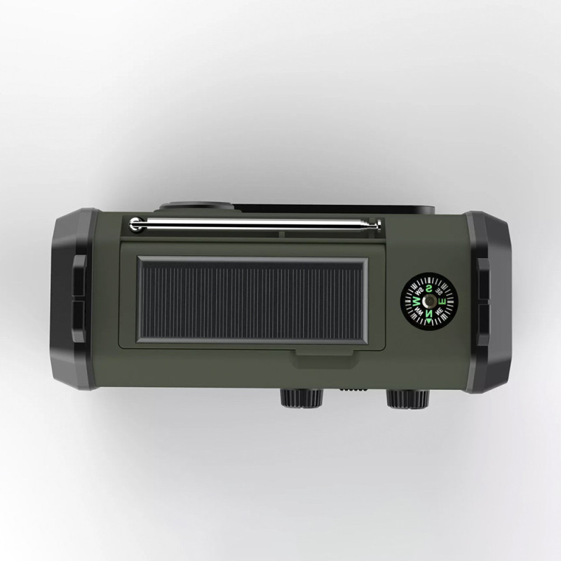 Globuz - Nødradio m/ Powerbank 10.000mAh