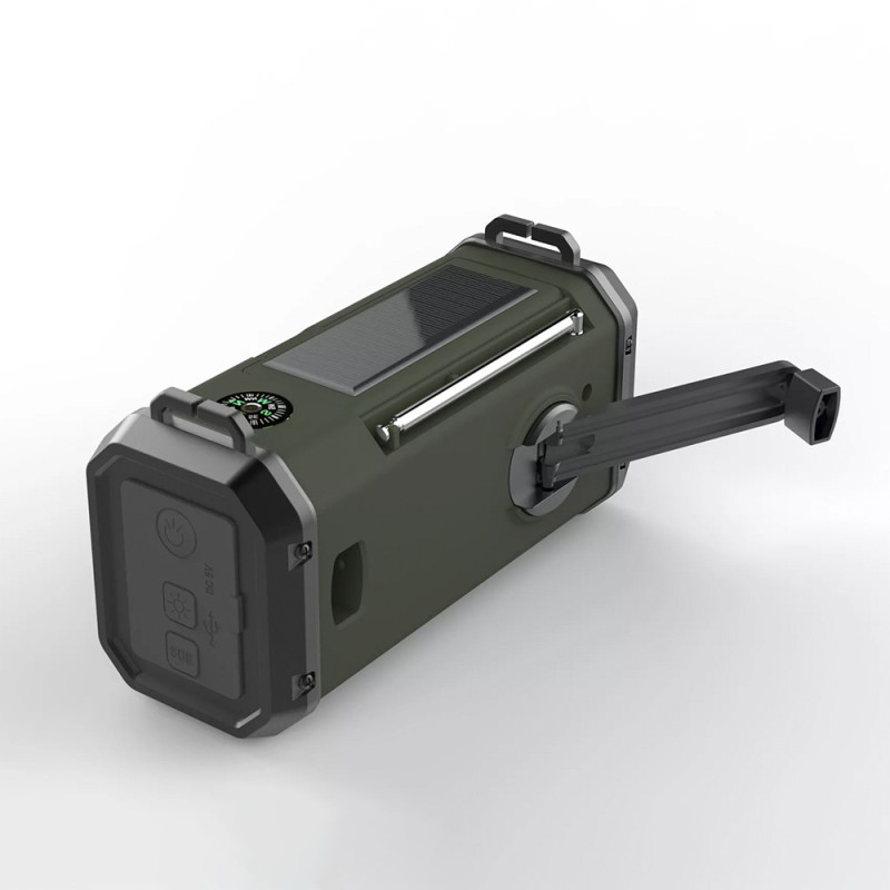 Globuz - Nødradio m/ Powerbank 10.000mAh