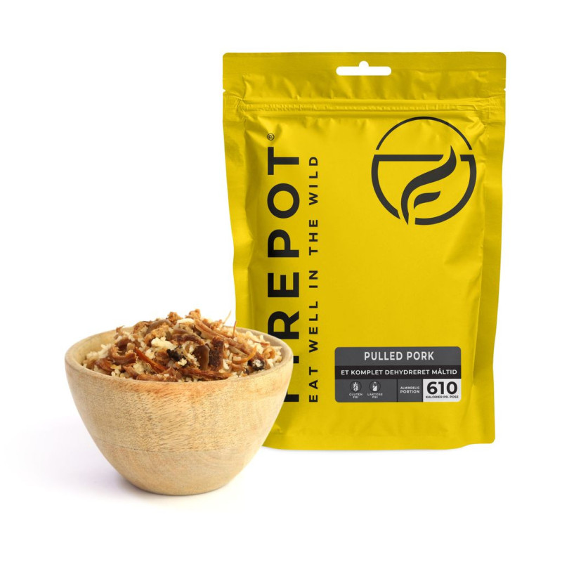 Firepot - Pulled Pork, dehydreret