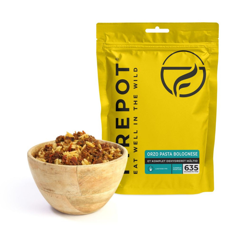 Firepot - Orzo Pasta Bolognese, dehydreret