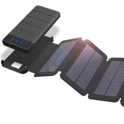 Globuz - Powerbank med solceller 10.000mAh