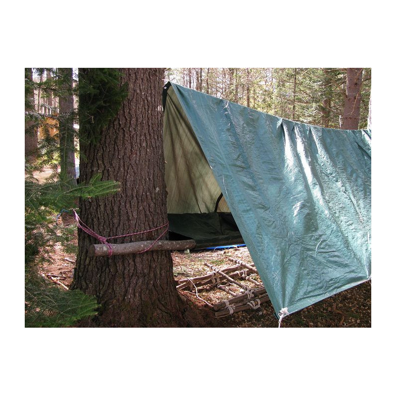 Mil-Tec - Tarp PE 190X300 cm Olive
