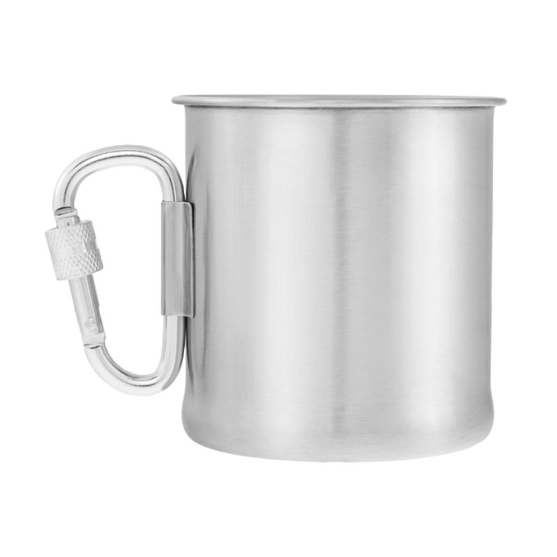 Mil-Tec 250 ml krus i rustfrit stål - Treasurehunter.dk