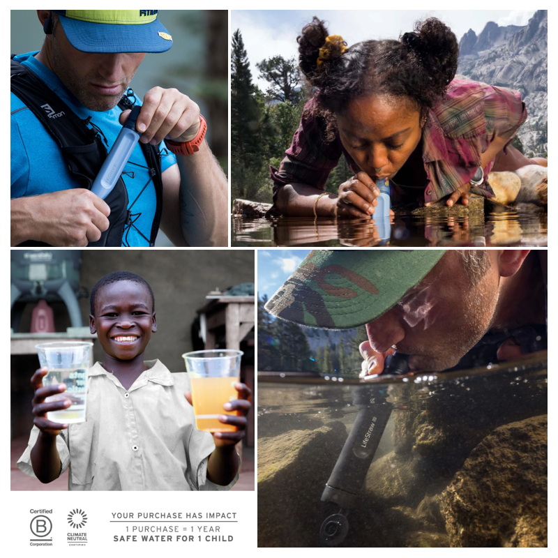 Lifestraw - Peak Personal Vandfilter, Blå