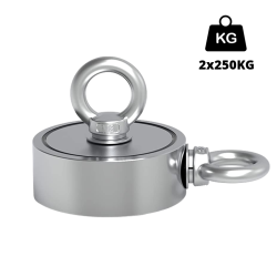 Fiskemagnet | Magnetfiskeri. 500KG Fiskemagnet fra Treasuremanget.