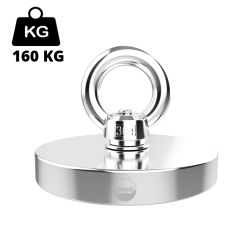Fiskemagnet | Magnetfiskeri - 160KG fiskemagnet. Perfekt til børn