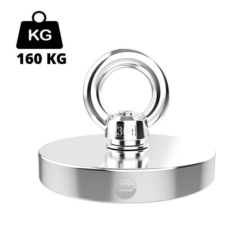 Fiskemagnet | Magnetfiskeri - 160KG fiskemagnet. Perfekt til børn