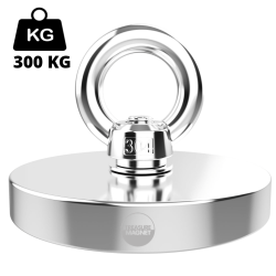 Fiskemagnet | Magnetfiskeri. 300KG fiskemagnet fra Treasuremanget.