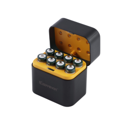 8 Stk. Genopladelige AA batterier inkl. oplader