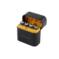 Keeppower i4 - Genopladelige AA batterier, 4 stk. inkl. oplader