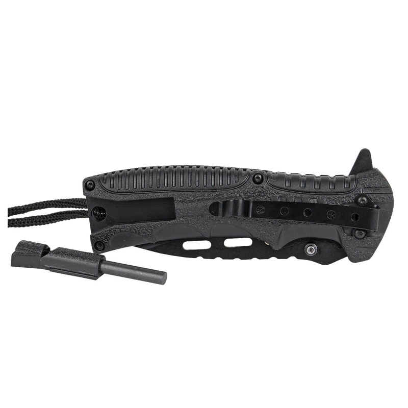 MIL-TEC - Survival foldekniv m/ tændstål