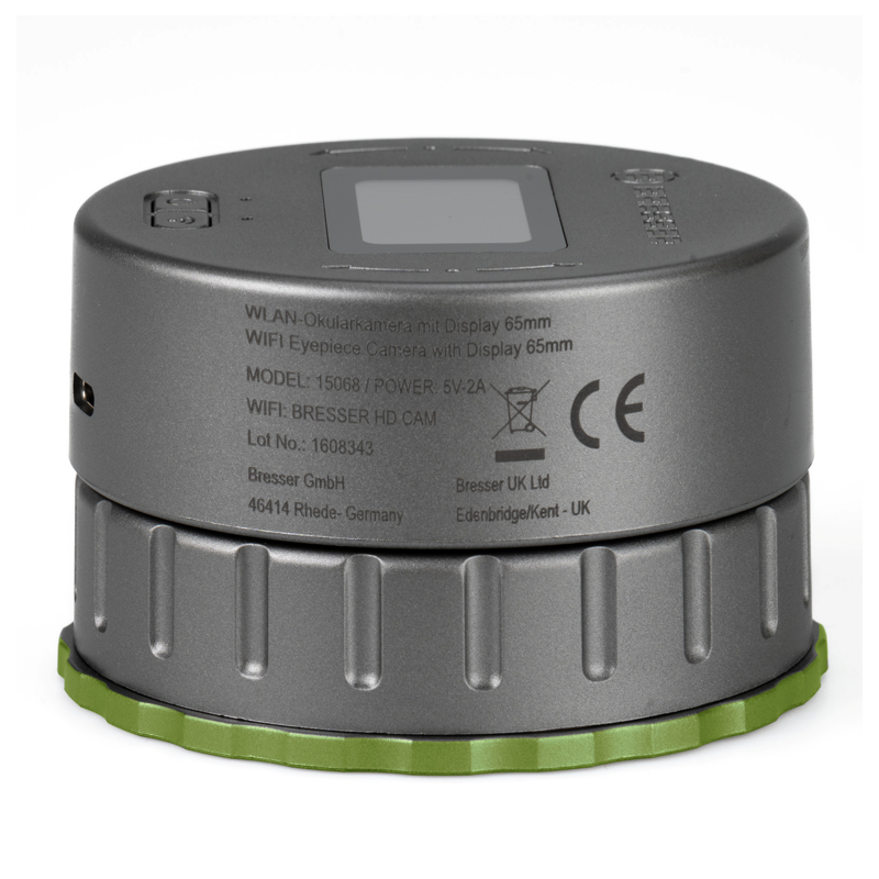BRESSER WiFi Okularkamera med display Full HD (Ø30-65mm)