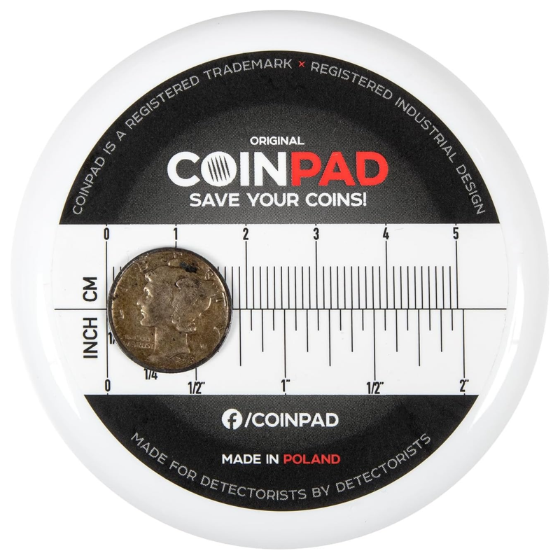 Coinpad mønterbeholder og fundæske - Treasurehunter.dk