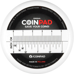Coinpad mønterbeholder og fundæske - Treasurehunter.dk