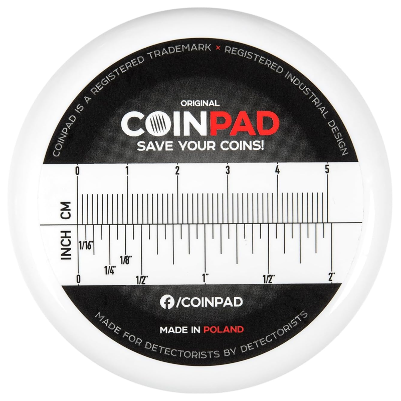 Coinpad XL mønterbeholder og fundæske - Treasurehunter.dk
