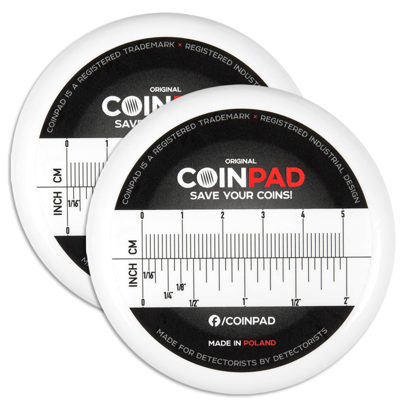 Coinpad XL mønterbeholder og fundæske - Treasurehunter.dk